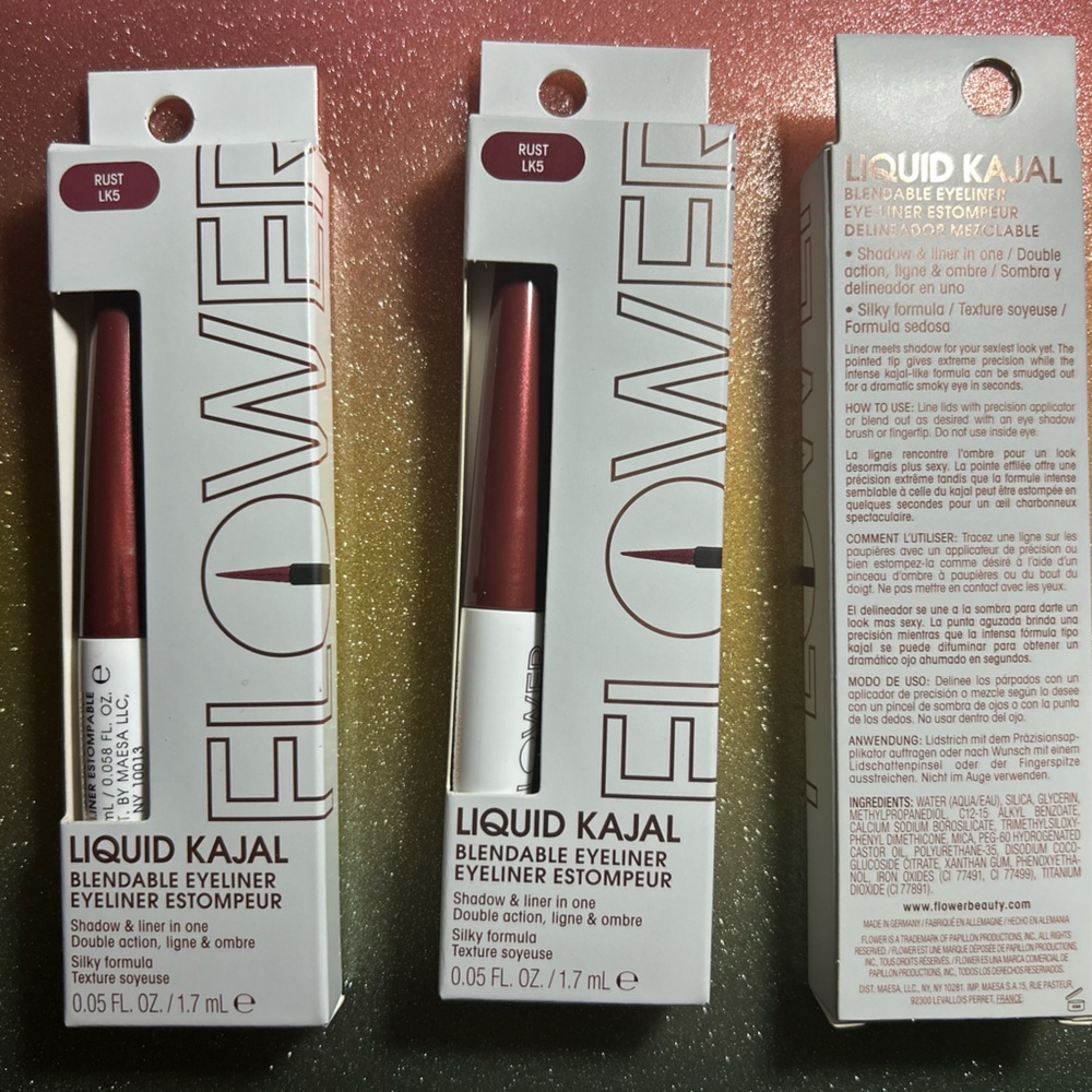 Liquid Kajal Blendable Eyeliner - Rust